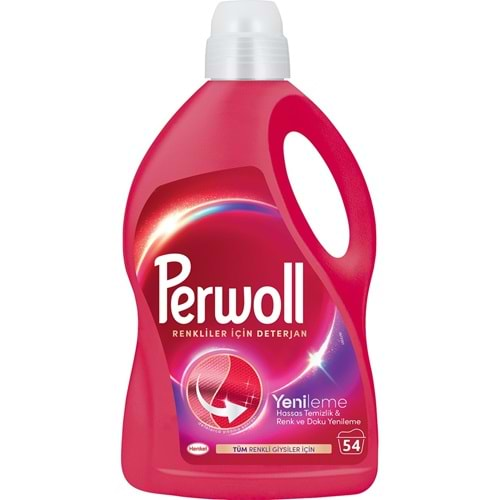 Perwoll Sıvı Çamaşır Deterjanı 2.97LT Renkli (54 Yıkama)