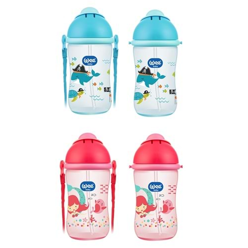 Wee Baby Pipetli Bardak 380ML (Kod:171) Seçenekli