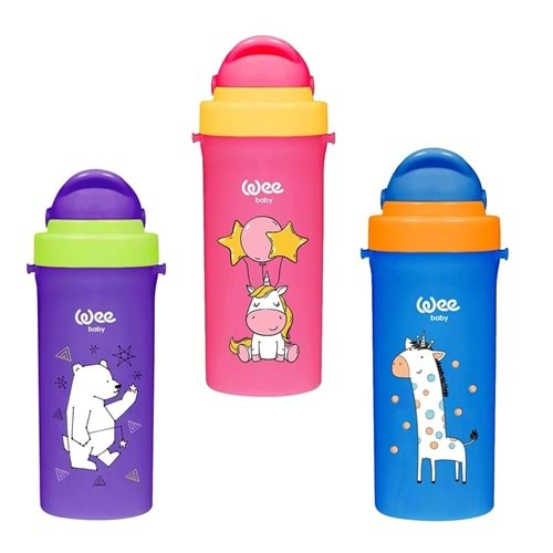 Wee Baby Pipetli Bardak 300ML (Kod:896) Seçenekli