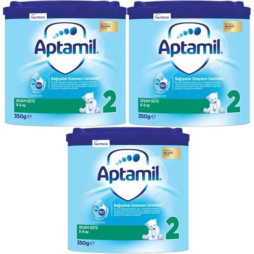 Nutrıcıa Aptamil 350GR Devam Sütü No:2 (6-9 Ay) (3 Lü Set)