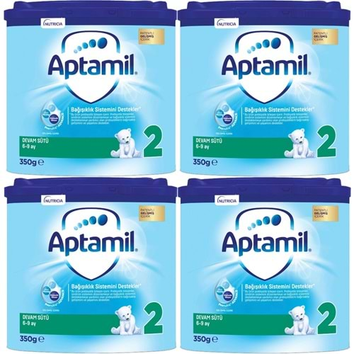 Nutrıcıa Aptamil 350GR Devam Sütü No:2 (6-9 Ay) (4 Lü Set)