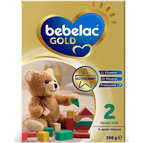 Bebelac Gold 350GR No:2 Devam Sütü (6-9 Ay) (6 Lı Set)