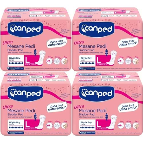 Canped Mesane Pedi Ultra Large-Büyük 40 Adet (4PK*10)