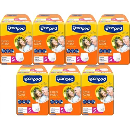 Canped Emici Külot Hasta Bezi S-Küçük Small 63 Adet (7PK*9)