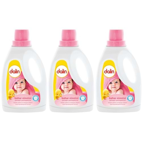 Dalin Çamaşır Yumuşatıcı 1.5LT Bahar Ninnisi (3 Lü Set)