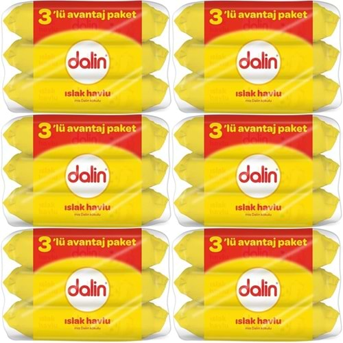 Dalin Islak Havlu Mendil Klasik 56 Yaprak 18 Li Set (1008 Yaprak)