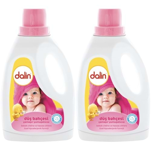 Dalin Çamaşır Yumuşatıcı 1.5LT Düş Bahçesi (2 Li Set) (Bebeklere Özel)