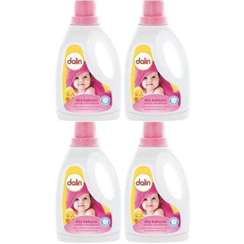 Dalin Çamaşır Yumuşatıcı 1.5LT Düş Bahçesi (4 Lü Set) (Bebeklere Özel)