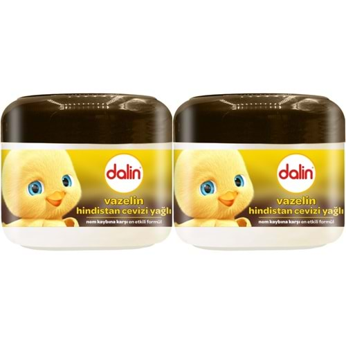 Dalin Vazelin 100ML Hindistan Cevizi Yağlı (2 Li Set)