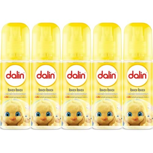 Dalin Bebek Kolonyası 150ML Klasik (Bıcı Bıcı Kokusu) (5 Li Set)