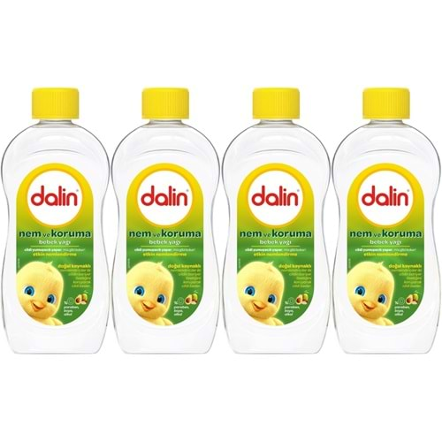 Dalin Bebek Yağı 300ML Nem ve Koruma (Avokado) (4 Lü Set)