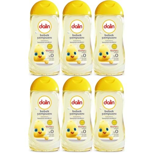 Dalin Bebek Şampuanı 200ML Klasik (6 Lı Set)