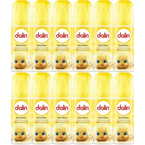 Dalin Bebek Kolonyası 150ML Klasik (Bıcı Bıcı Kokusu) (12 Li Set)