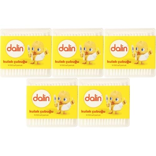 Dalin Kulak Çubuğu 100 Adet (5 Li Set)