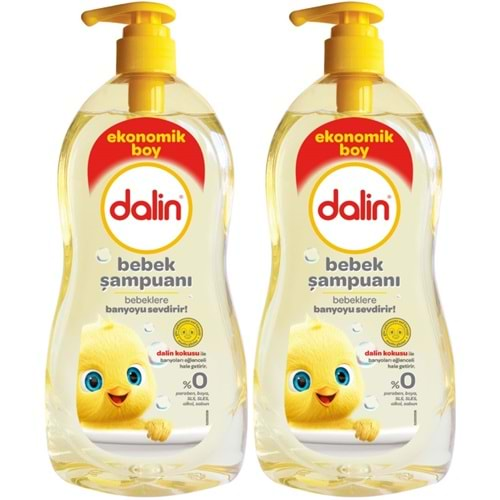 Dalin Bebek Şampuanı 900ML Klasik Pompalı (2 Li Set)