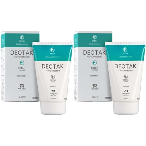 Deotak Krem Deodorant 35ML Fresh (Mentol) (2 Li Set)