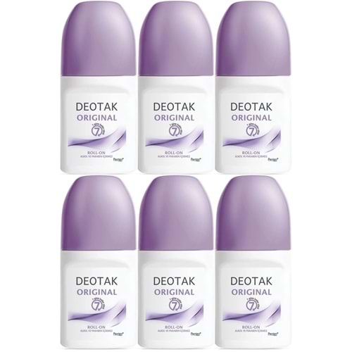 Deotak Roll-On 35ML Original (Women/Kadın) (6 Lı Set)