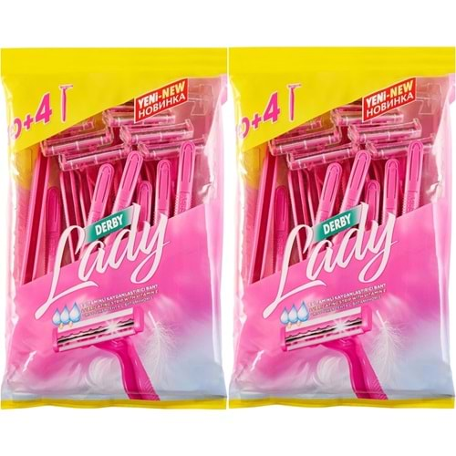 Derby Lady Traş Bıçağı Çift Bıçaklı 28 Li Set (2PK*14)