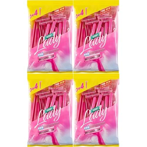 Derby Lady Traş Bıçağı Çift Bıçaklı 56 Lı Set (4PK*14)