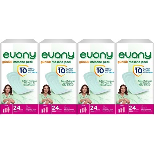 Evony Günlük Mesane Pedi Uzun 96 Adet (4PK*24)