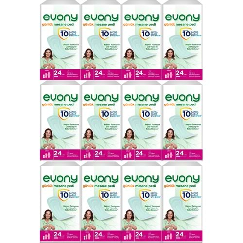 Evony Günlük Mesane Pedi Uzun 288 Adet (12PK*24)