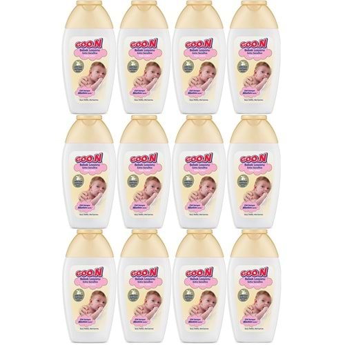 Goon Nemlendirici Bebek Bakım Losyonu 200ML (12 Li Set)