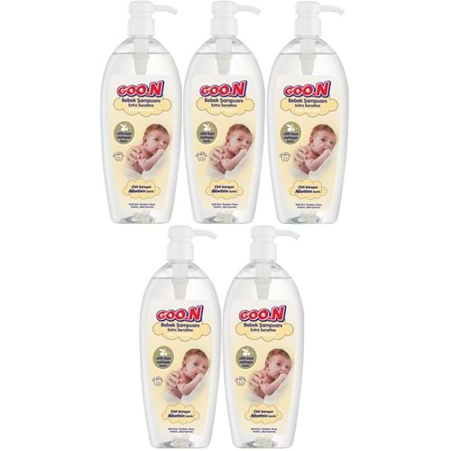 Goon Bebek Şampuanı 700ML Ekstra Sensitive/Hassas (5 Li Set)