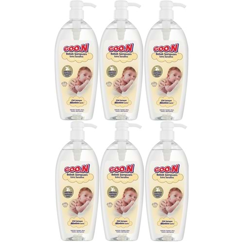 Goon Bebek Şampuanı 700ML Ekstra Sensitive/Hassas (6 Lı Set)