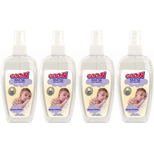 Goon Bebek Yağı 200ML Ekstra Sensitive/Hassas (4 Lü Set)