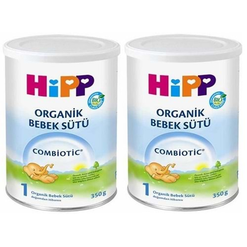 Hipp Organik Combiotic Bebek Sütü 350GR No:1 (2 Li Set)