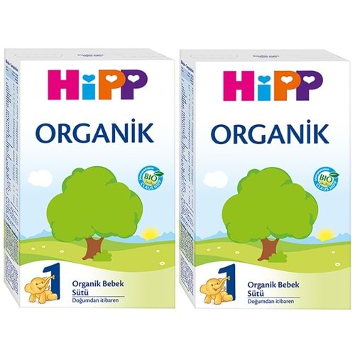 Hipp Organik Bebek Sütü 300GR No:1 (2 Li Set)