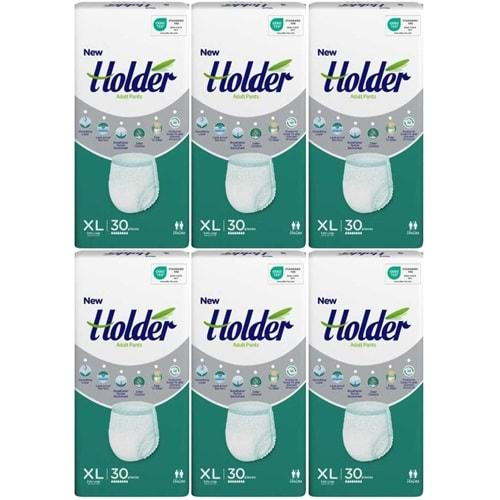 Holder Emici Külot Hasta Bezi Extra Large-XL 180 Adet (6PK*30)