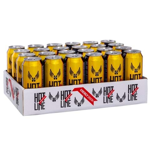 Hotline Enerji İçeceği 500ML (24 Lü Set) (1 Koli)