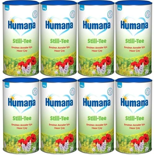 Humana Still Tee Çay 200Gr Emziren Anneler 8 Li Set