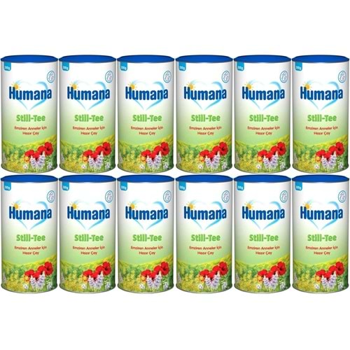 Humana Still Tee Çay 200Gr Emziren Anneler 12 Li Set