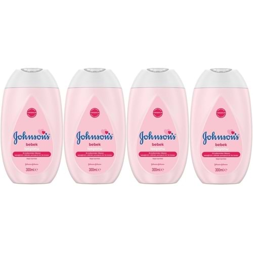 Johnsons Baby Bebek Losyon 300ML (4 Lü Set)