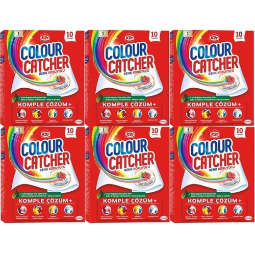 K2R Colour Catcher Renk Koruyucu Mendil 60 Lı Set (6PK*10)