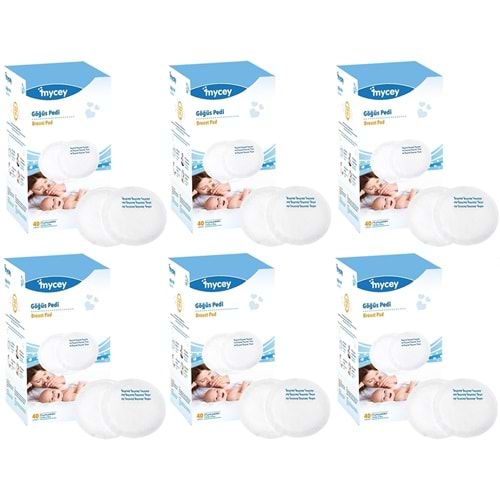 Mycey Göğüs Pedi (40 Lı) 240 Adet (6PK*40)