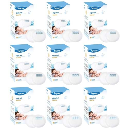 Mycey Göğüs Pedi (40 Lı) 360 Adet (9PK*40)