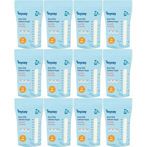 Mycey Anne Sütü / Süt Saklama Poşeti 25 Li Pk Tekli (12 Li Set)