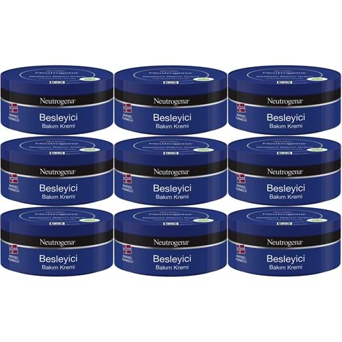 Neutrogena Norveç Formülü Besleyici Bakım Kremi 200ML (9 Lu Set)