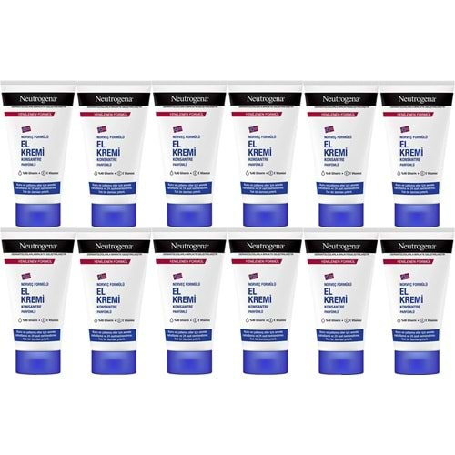 Neutrogena El Bakım Kremi 50ML Parfümlü (12 Li Set)