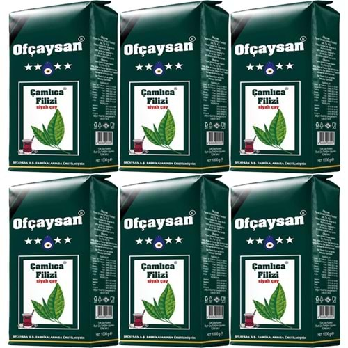 Ofçaysan Çamlıca Filizi 1Kg (6 Lı Set Toplam 6Kg) (6Pk*1Kg)