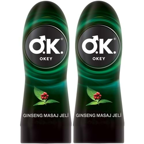 Okey Masaj Jeli 200ML Ginseng (Masaj Jeli) (2 Li Set)