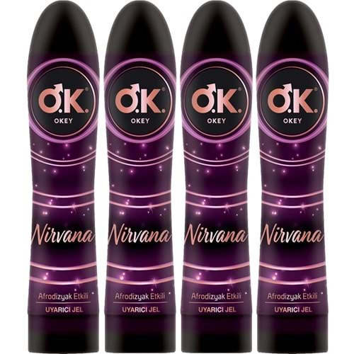 Okey Kayganlaştırıcı Jel 100ML Nirvana (4 Lü Set)