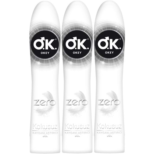 Okey Kayganlaştırıcı Jel 100ML Zero (3 Lü Set)