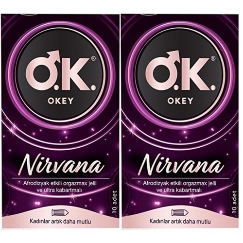 Okey Prezervatif 20 Adet Nirvana (2 Li Set)