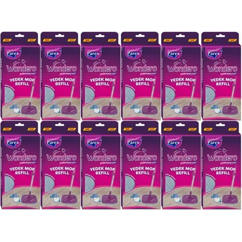 Parex Wondero Yedek Paspas Mop Refill (12 Li Set)