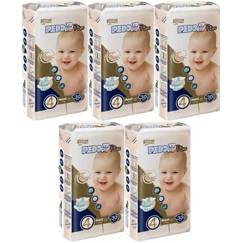 Pedo Plus Bebek Bezi Beden:4 (7-18KG) Maxi 150 Adet Jumbo Mega Pk