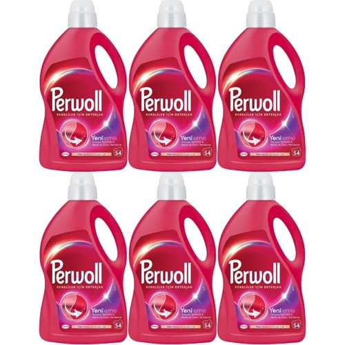 Perwoll Sıvı Çamaşır Deterjanı 17.82LT Renkli (324 Yıkama) (6*2.97LT)